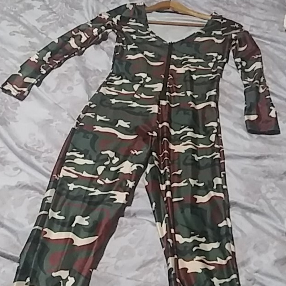 Army woman costume